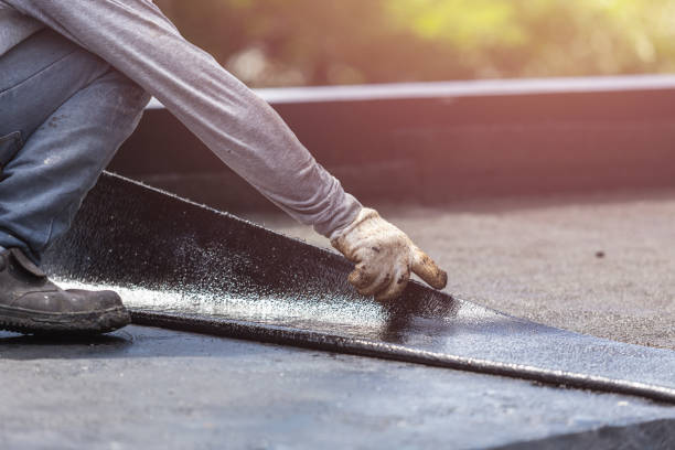 Professional Exterior Waterproofing technician working in Watervliet, MI